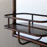 Ghedi Marino Mirror Rectangle Black — SantoLusso®