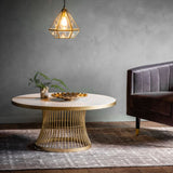 Ghedi Nolita Coffee Table Champagne — SantoLusso®