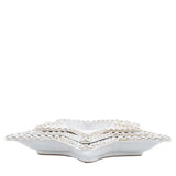 Ghedi Beaded Star Plate Set of 3 — SantoLusso®