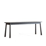 Ghedi Esla Dining Bench Black — SantoLusso®