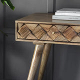 Ghedi Alban Console Table Burnt Wax — SantoLusso®