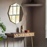 Ghedi Mertanna Octagon Mirror Champagne — SantoLusso®