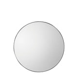 Ghedi Mertanna Round Mirror Black — SantoLusso®