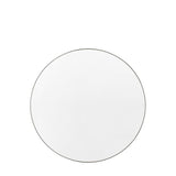 Ghedi Mertanna Round Mirror Silver — SantoLusso®