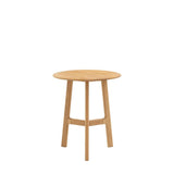 Ghedi Cabrera Round Side Table Oak — SantoLusso®
