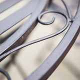 Ghedi Vito Outdoor Bistro Set Ember — SantoLusso®