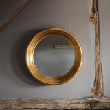 Ghedi Capello Round Mirror Gold — SantoLusso®