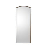 Ghedi Bellagro Arch Mirror Antique Silver Large — SantoLusso®