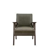 Ghedi Nadarro Armchair Heritage Green Leather — SantoLusso®