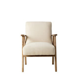Ghedi Nadarro Armchair Natural Linen — SantoLusso®