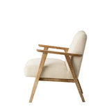 Ghedi Nadarro Armchair Natural Linen — SantoLusso®