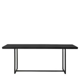 Ghedi Lemina Dining Table Black — SantoLusso®