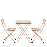 Ghedi Pelle Bistro Set Rose — SantoLusso®