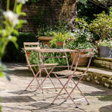 Ghedi Pelle Bistro Set Rose — SantoLusso®