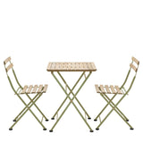 Ghedi Pelle Bistro Set Cedar — SantoLusso®