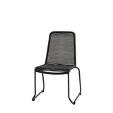 Ghedi Gioele Dining Chair Black 2pk — SantoLusso®