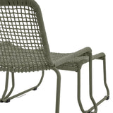 Ghedi Jussetto Lounge Chair with Footstool Green — SantoLusso®