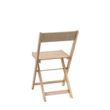 Ghedi Serrali Folding Chair Natural 2pk — SantoLusso®