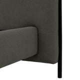 Ghedi Volante Double Bedstead Warm Grey — SantoLusso®