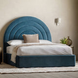 Ghedi Althea King Bedstead Kingfisher — SantoLusso®
