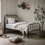 Ghedi Sandro Single Bedstead Black — SantoLusso®