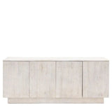 Ghedi Zalme 4 Door Sideboard Whitewash — SantoLusso®