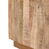 Ghedi Zalme 4 Door Sideboard Natural — SantoLusso®