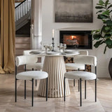 Ghedi Ramano Round Dining Table — SantoLusso®