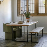 Ghedi Tazio Dining Bench — SantoLusso®