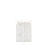 Ghedi Oresto Side Table White — SantoLusso®