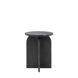 Ghedi Oresto Side Table Black — SantoLusso®