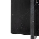 Ghedi Oresto Side Table Black — SantoLusso®