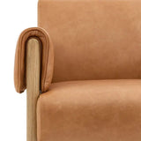 Ghedi Secci Armchair Brown Leather — SantoLusso®