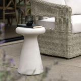 Ghedi Faello Side Table Concrete — SantoLusso®