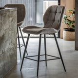 Ghedi Bertino Stool Light Grey 2pk — SantoLusso®