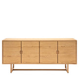 Ghedi Gianno 4 Door Sideboard Natural — SantoLusso®