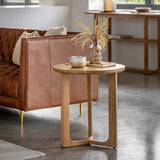 Ghedi Gianno Side Table Natural — SantoLusso®
