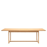 Ghedi Gianno Extending Dining Table Natural — SantoLusso®