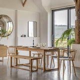 Ghedi Gianno Extending Dining Table Natural — SantoLusso®