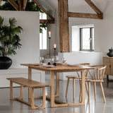 Ghedi Gianno Dining Table Natural — SantoLusso®