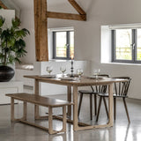 Ghedi Gianno Dining Table Smoked — SantoLusso®