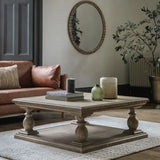 Ghedi Bellassi Square Coffee Table — SantoLusso®