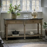 Ghedi Bellassi 2 Drawer Console — SantoLusso®