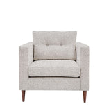 Ghedi Lorna Armchair Light Grey — SantoLusso®