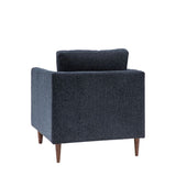 Ghedi Nelanno Armchair Charcoal — SantoLusso®