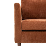 Ghedi Nelanno Sofa 2 Seater Rust — SantoLusso®