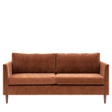 Ghedi Nelanno Sofa 3 Seater Rust — SantoLusso®
