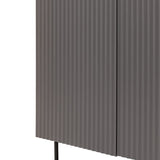 Ghedi Nicolanna 2 Door Wardrobe Grey — SantoLusso®