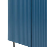 Ghedi Nicolanna 2 Door Wardrobe Blue — SantoLusso®