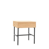 Ghedi Josiah 1 Drawer Bedside Table — SantoLusso®